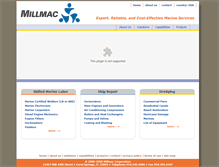 Tablet Screenshot of millmac.com